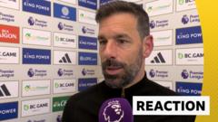 Leicester will fight until the end - Nistelrooy