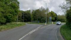 Major incident declared after bus crash near roundabout in Wales