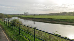 Search for boy missing after swimming in river