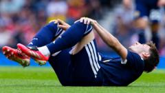 Clarke '100% worried' about Gilmour injury