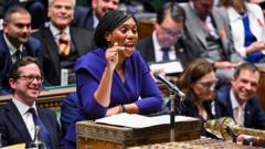 Badenoch defends calling chancellor 'spineless' in Budget row