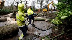 More than 35,000 still without power days after storm