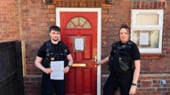 Police shut down house over loud music and crime