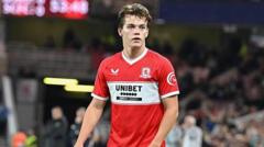 Norway debut for Boro midfielder Nypan