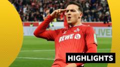 El Mala strike sends Koln into Bundesliga top four
