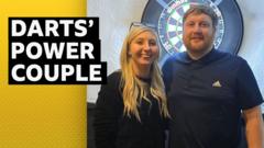 ‘We play for who does the dishes’ – meet darts’ power couple