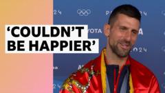 ‘This supersedes everything I’ve felt on the tennis court’ – Djokovic on first Olympic gold