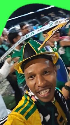 Still partying five hours after the game!