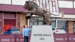 Statue marking 150th anniversary of Villa unveiled