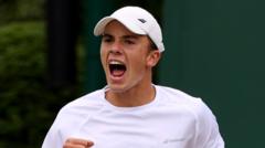 Tarvet among five British winners in Wimbledon qualifying