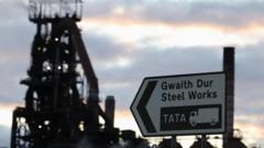 Company retraining Tata steelworkers shuts office