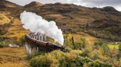 Harry Potter fans told to stay off tracks after 'Hogwarts Express' returns