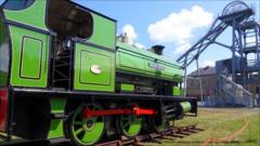 Jackie Milburn steam locomotive