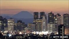 Tokyo skyline