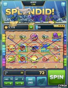 Zynga slots screenshot