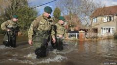 Somerset floods crisis: How the story unfolded - BBC News