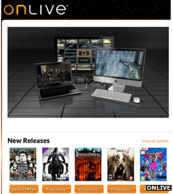 OnLive screenshot