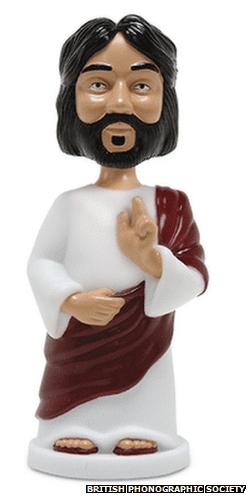 Dancing Jesus figure