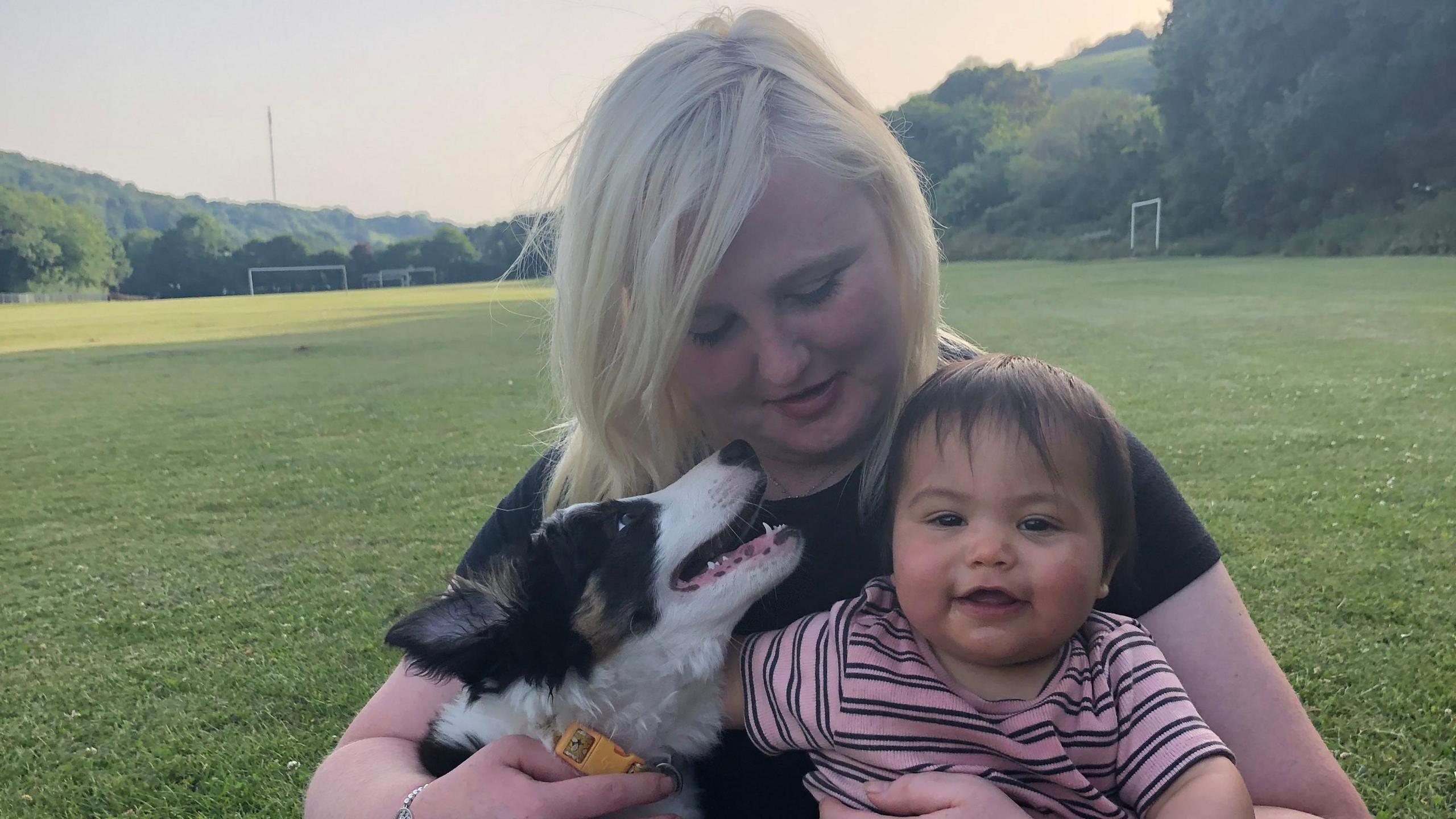 Siobhan with her daughter Olivia 