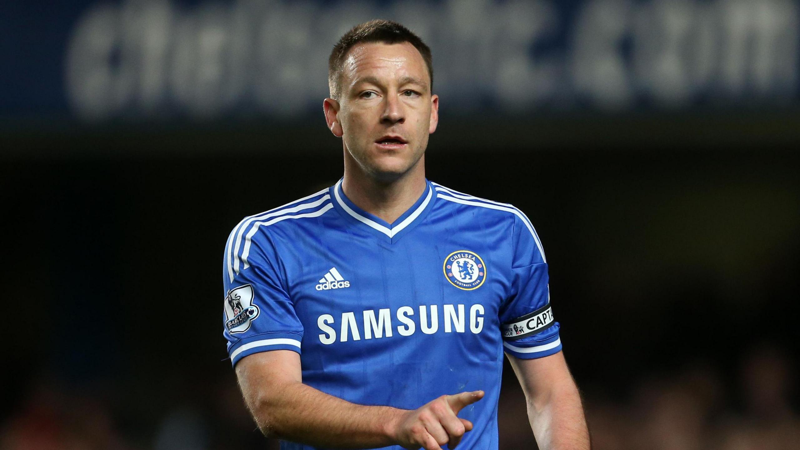 John Terry playing for Chelsea