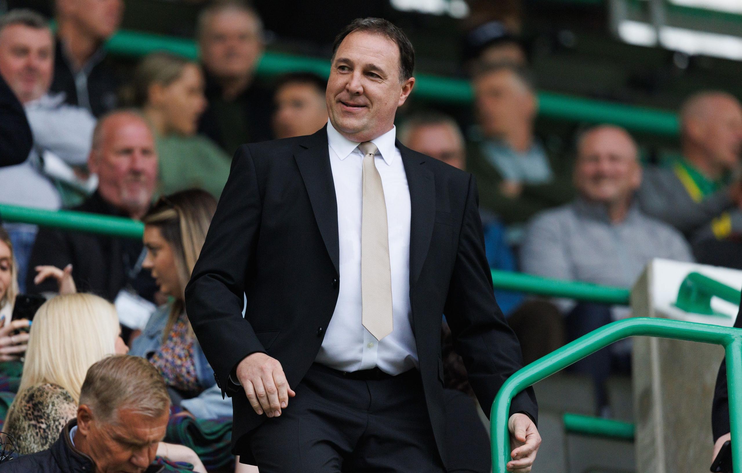 Hibs sporting director Malky Mackay