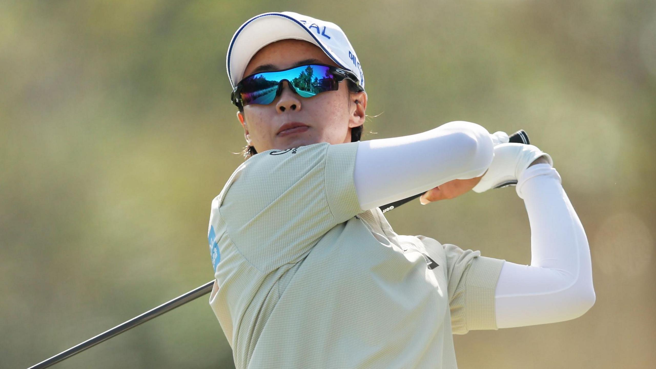 South Korea's Na-Rin An at the CME Group Tour Championship in Florida