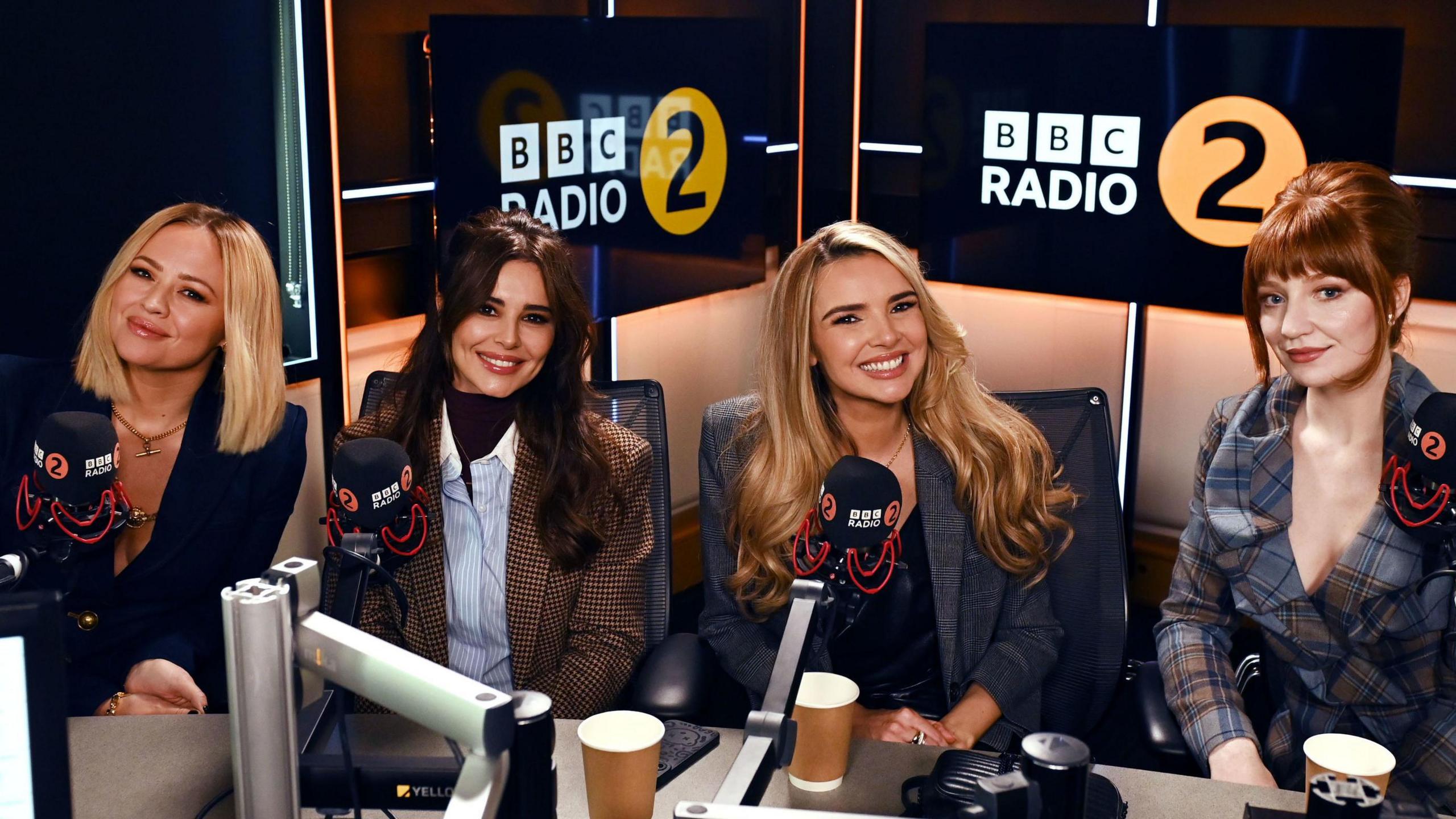 Girls Aloud speaking to BBC Radio 2 ahead of their 2024 tour