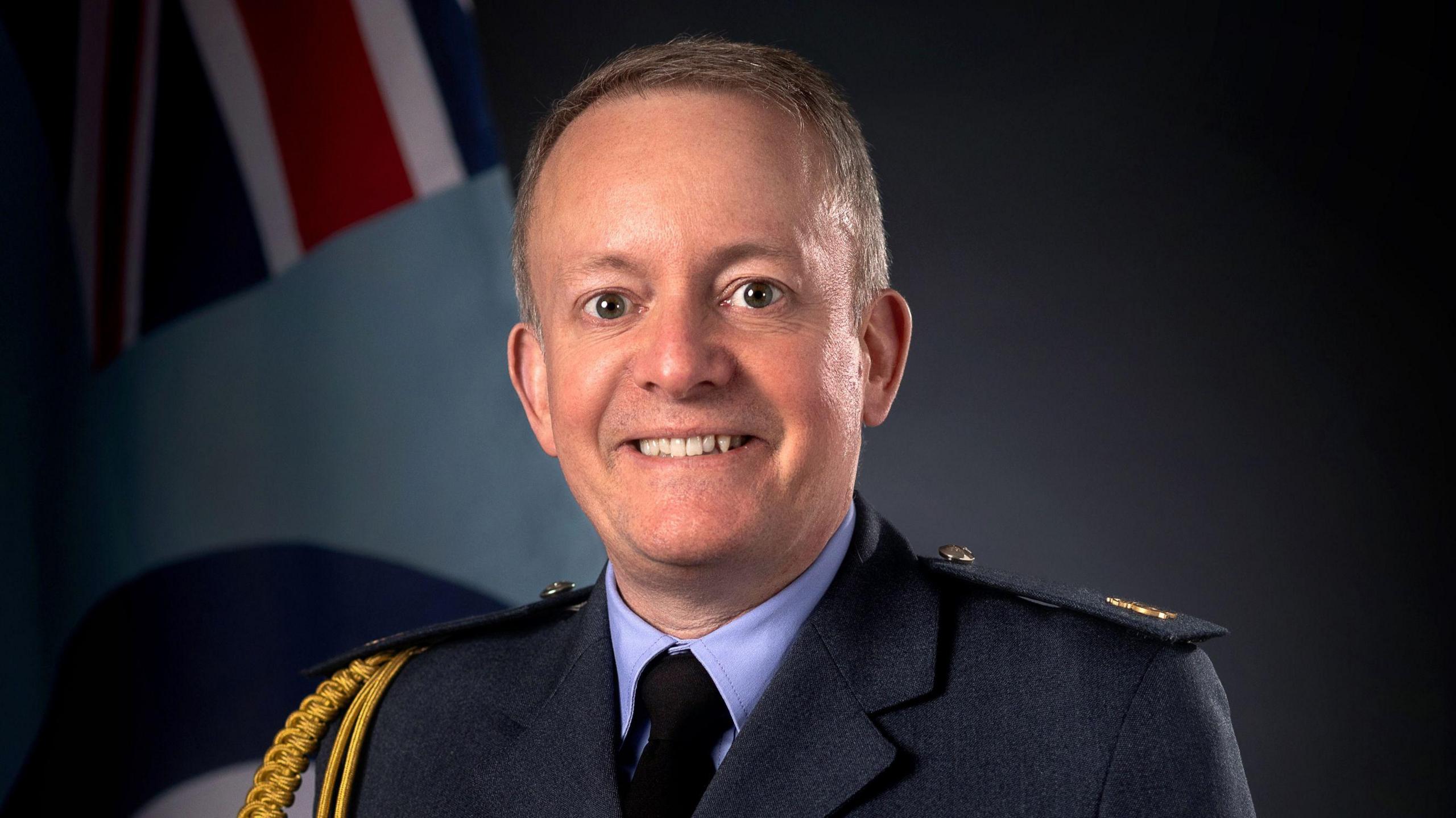 Sir Richard Knighton in his official RAF portrait.