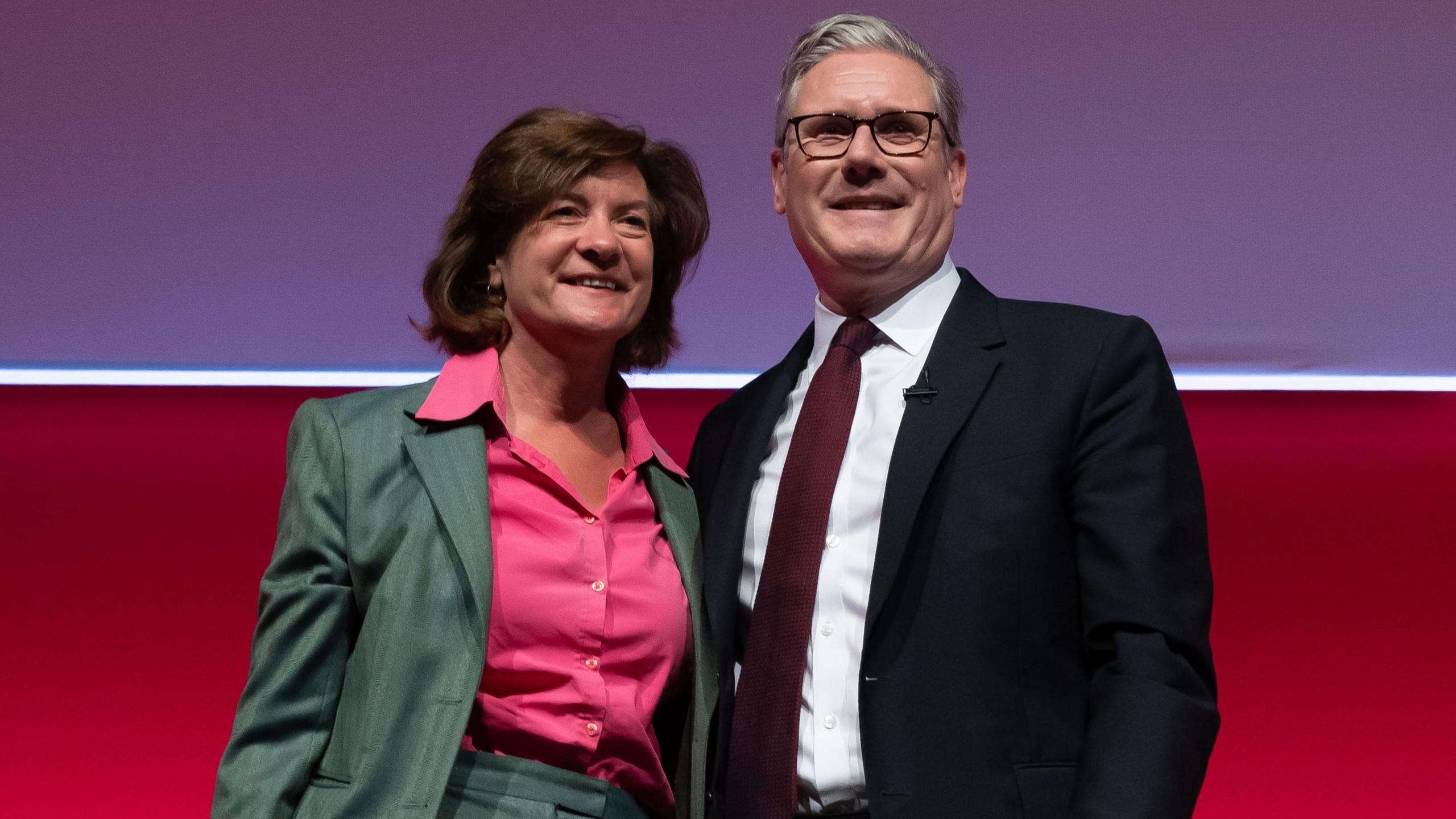 Eluned Morgan a Keir Starmer