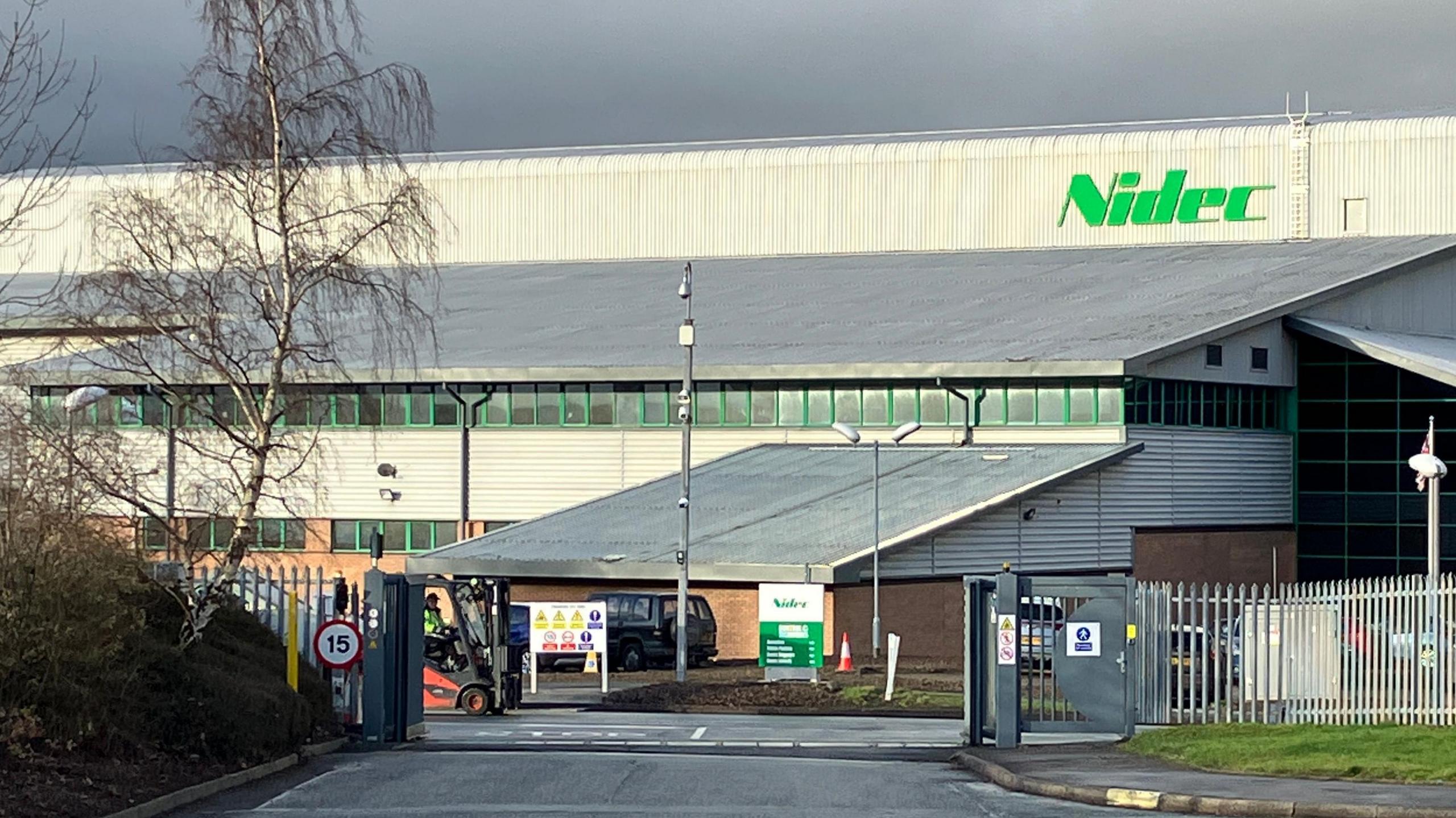 Nidec factory in Newtown