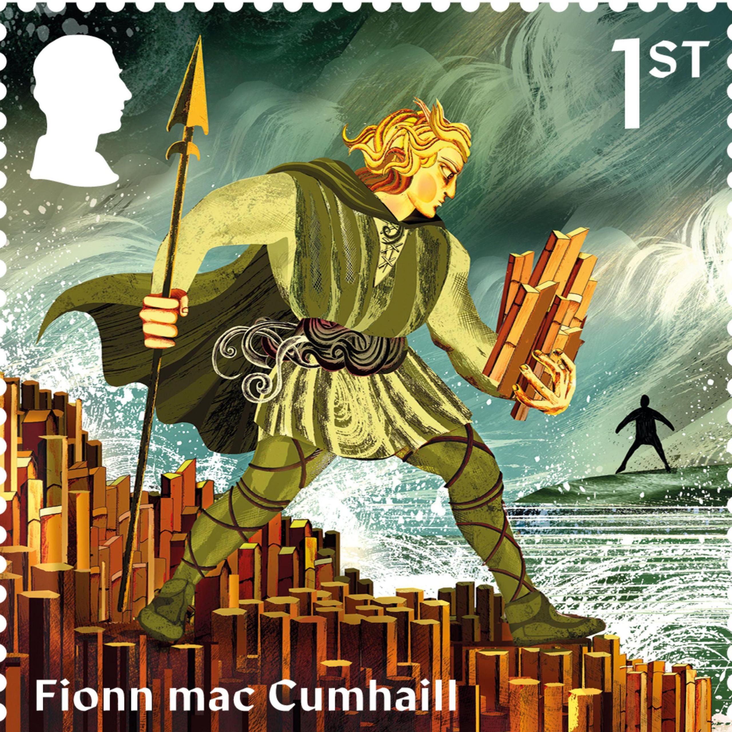 Fionn Mac Cumhail or Finn MacCool was the legendary Irish warrior/hunter who led the band of Irish warriors known as the Fianna and created the Giants Causeway.