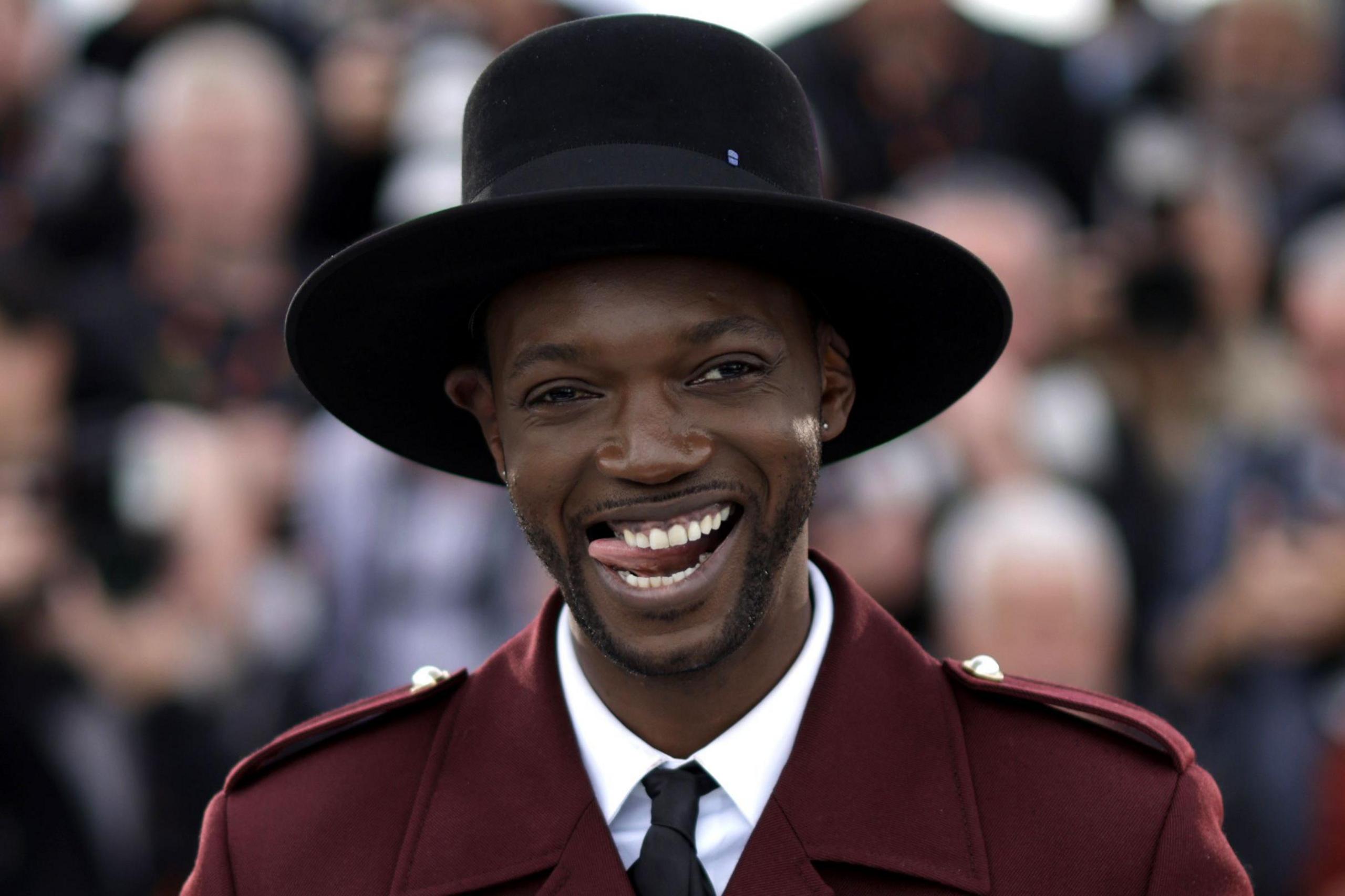 Co-President of the jury Baloji attends the photocall for the 'Jury Camera d'Or' during the 77th annual Cannes Film Festival, in Cannes, France, 15 May 2024. The film festival runs from 14 to 25 May 2024.