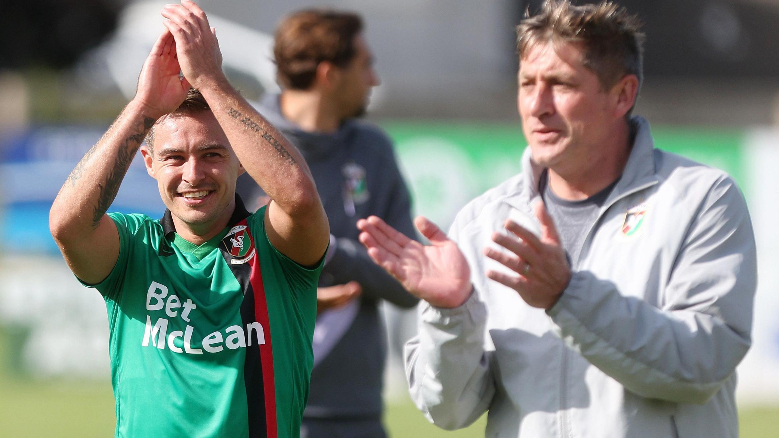 Jordan Stewart and Declan Devine