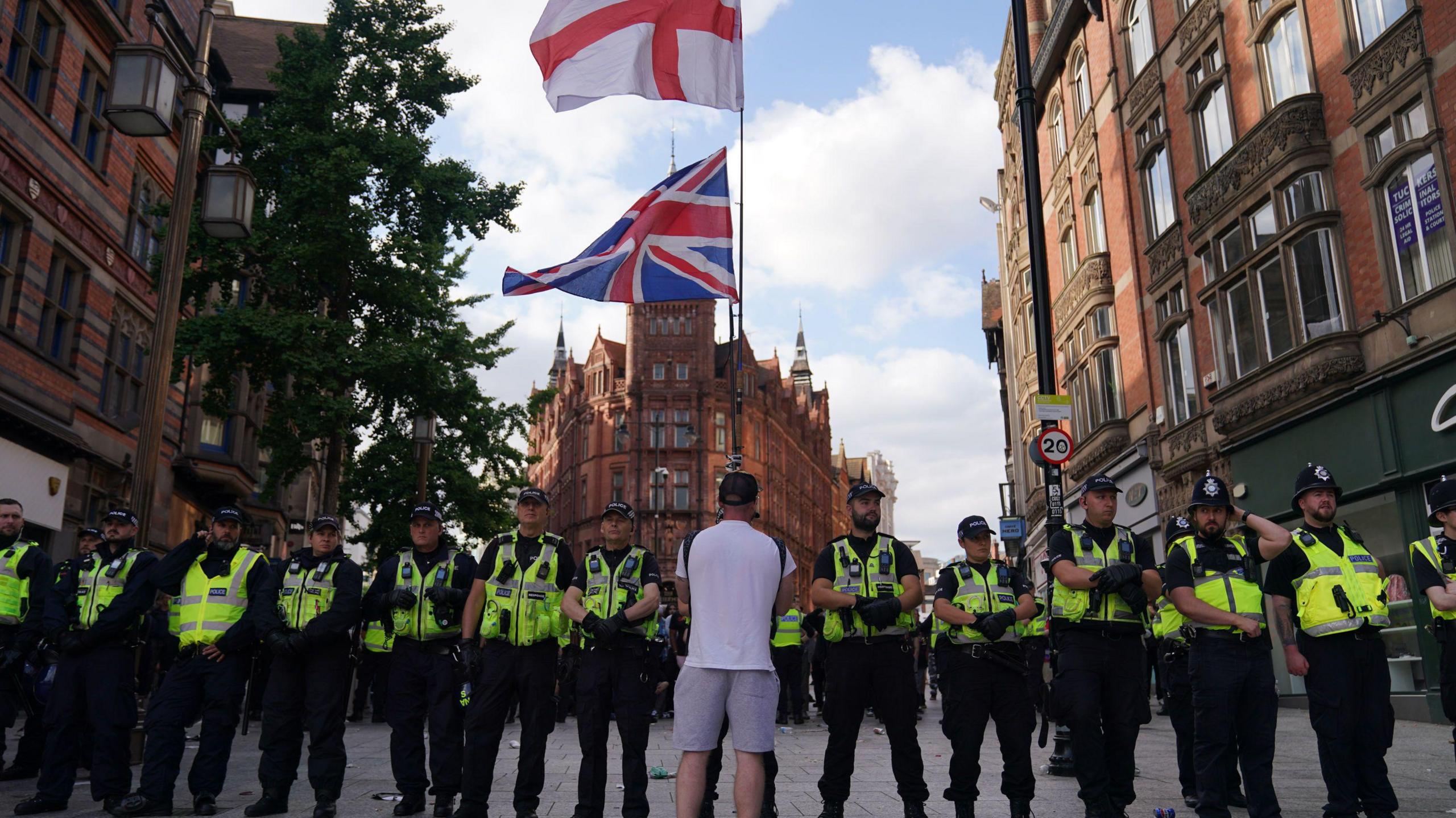 Nottingham protest