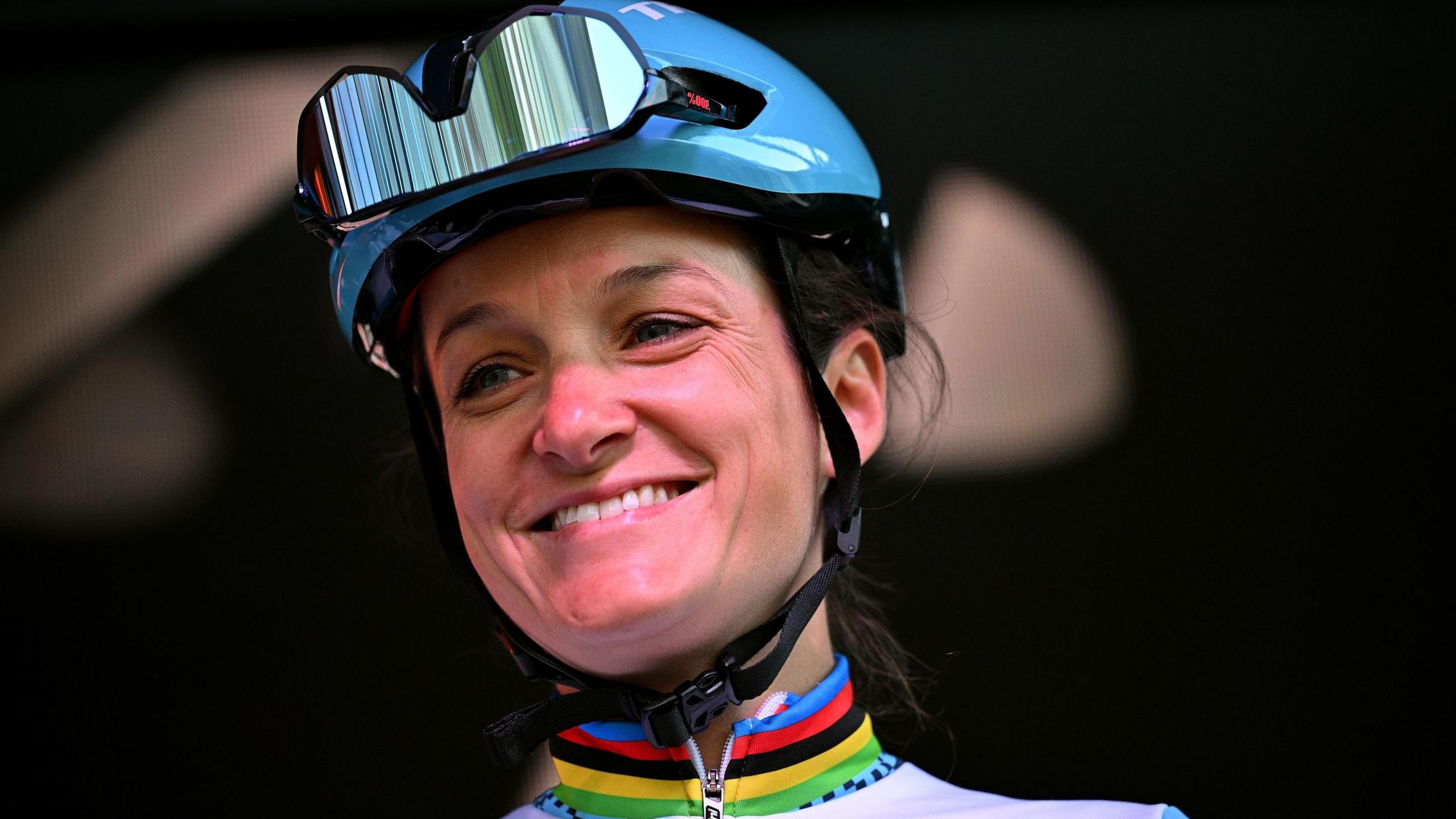 Lizzie Deignan smiling