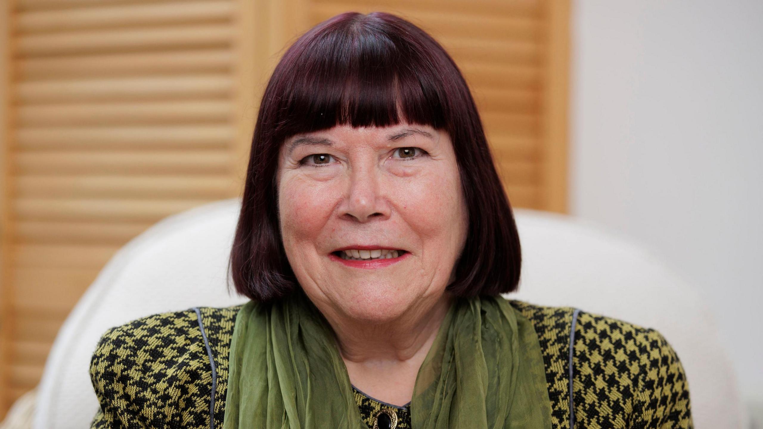 Bronagh Hinds, who helped to found the cross-community Women’s Coalition, smiles after being included in the King's Birthday Honorus