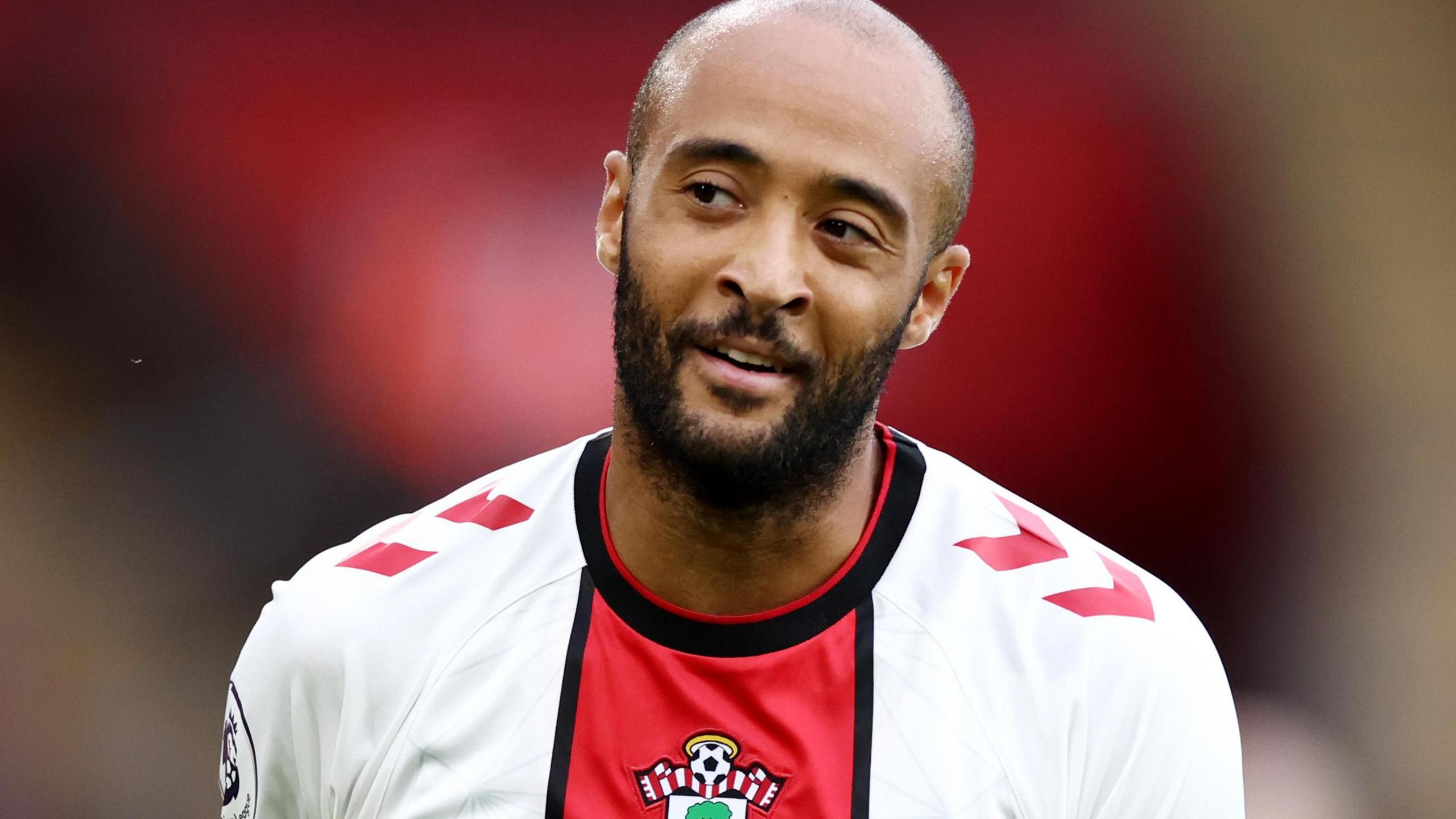 Nathan Redmond playing for Southampton