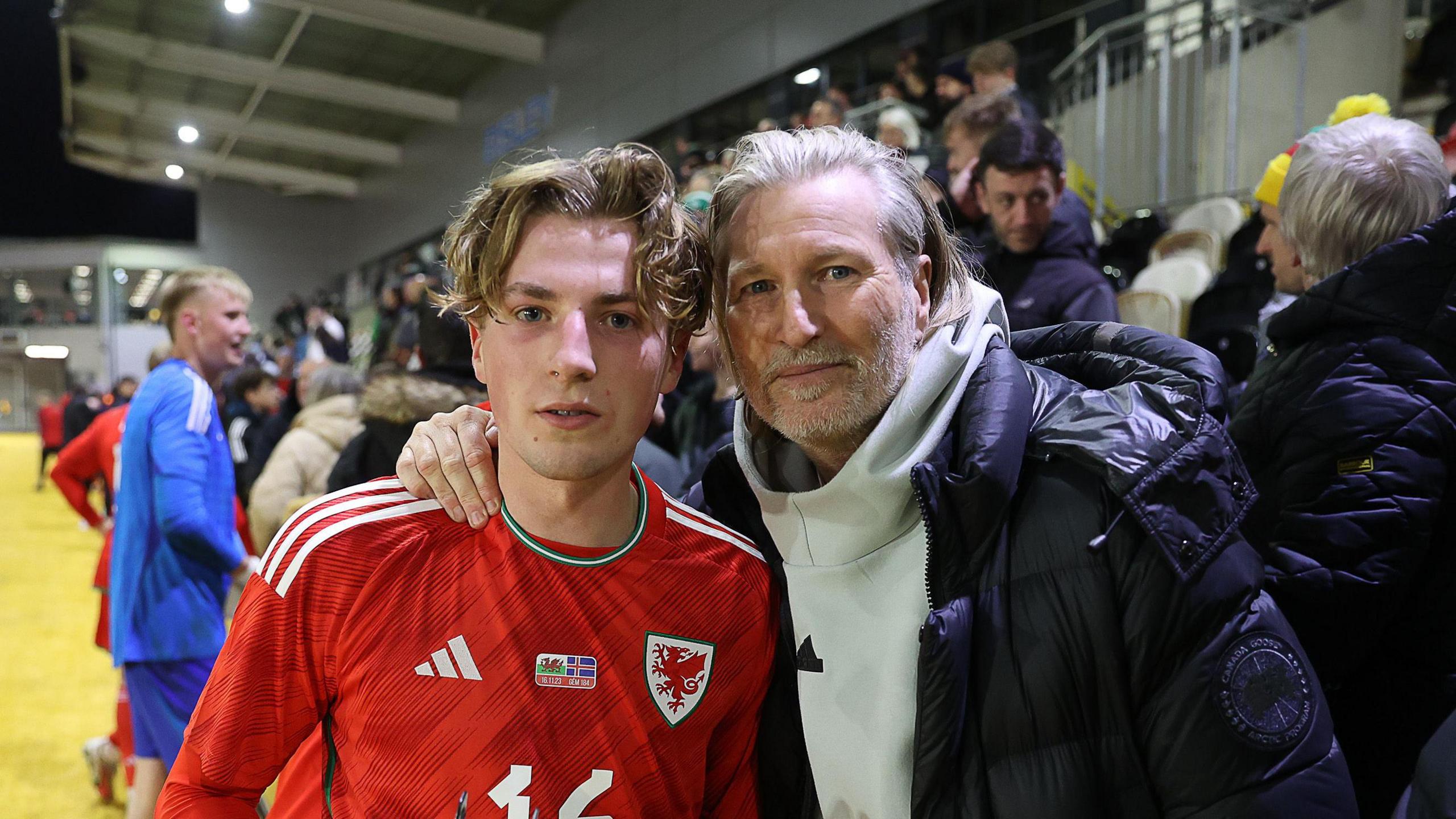 Robbie Savage and son Charlie both started their professional careers at Manchester United