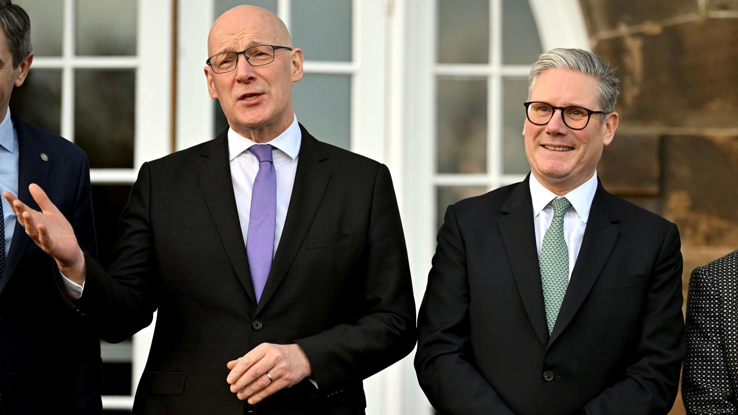 John Swinney and Sir Keir Starmer 