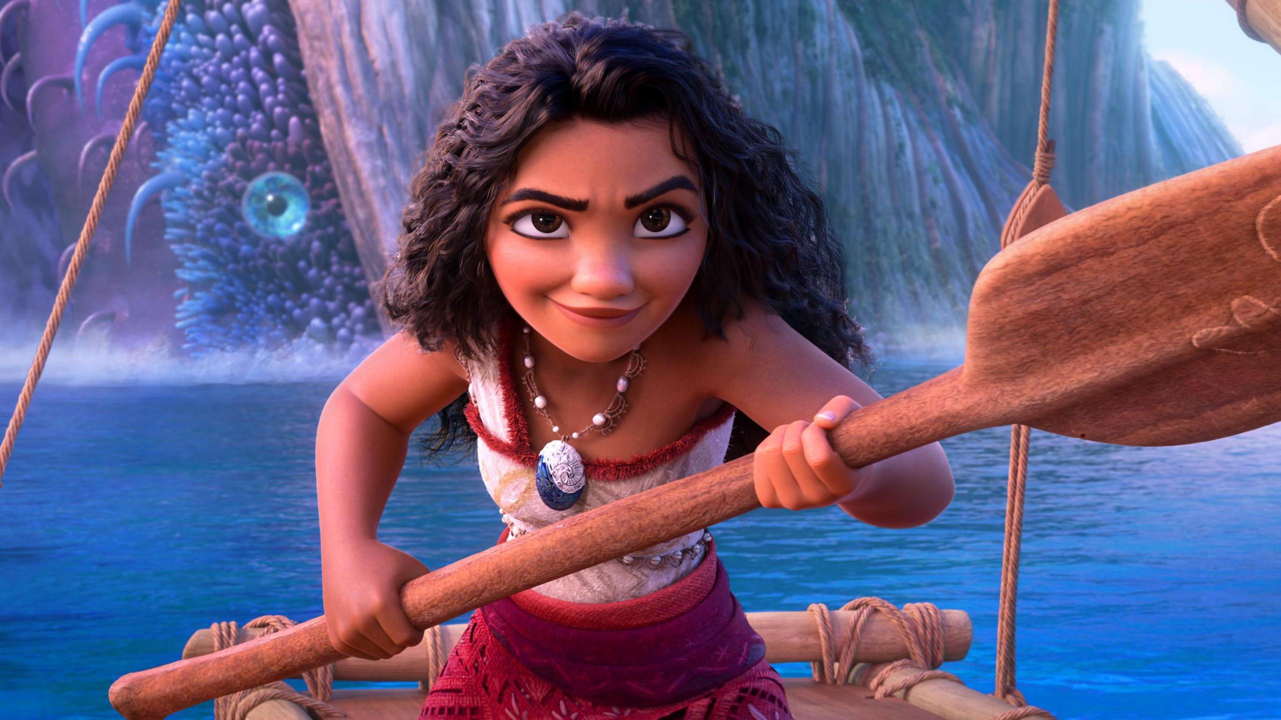 Promotional still from Moana 2