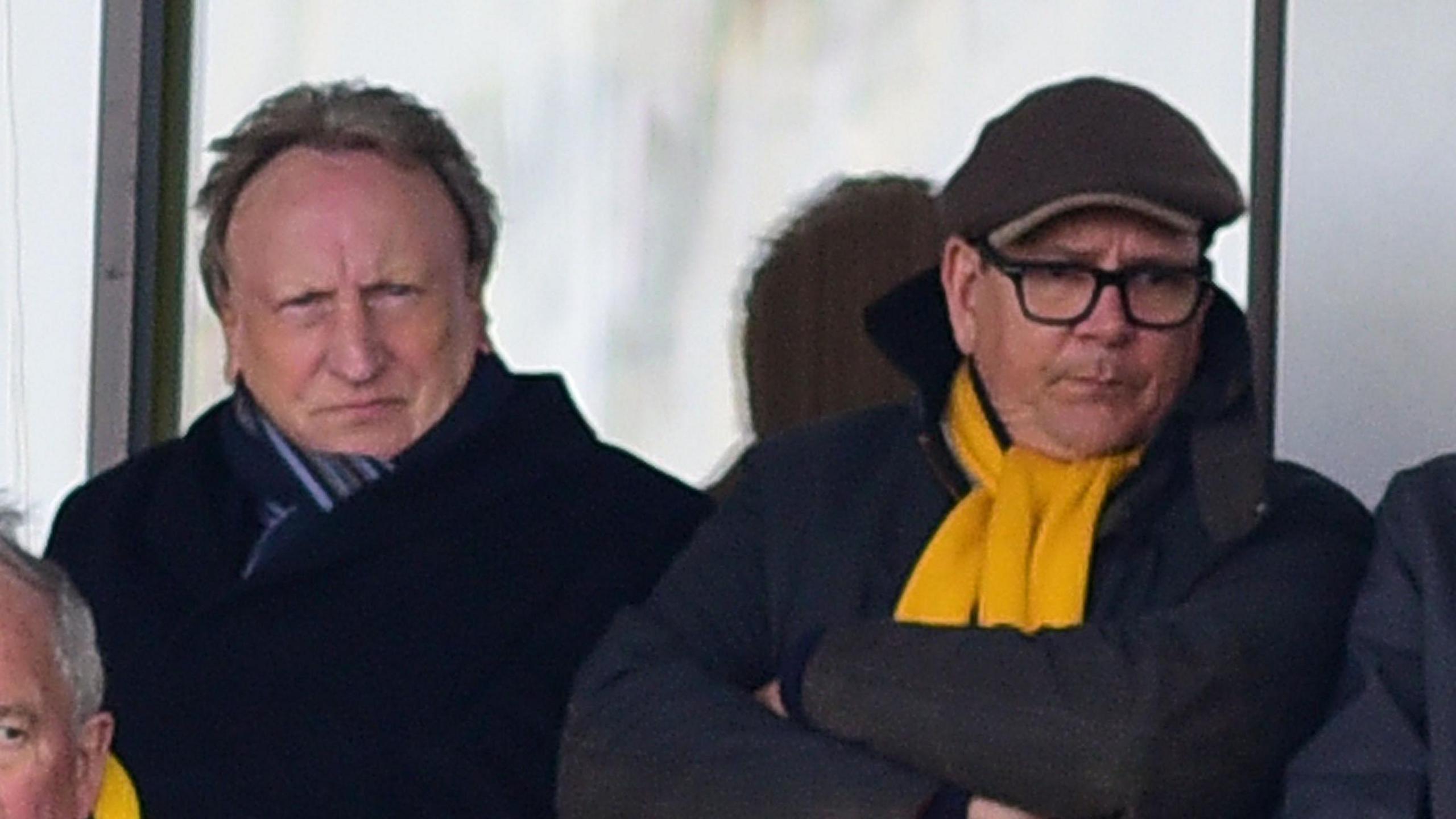 Neil Warnock (left) had been advising Michael Westcott (right) 