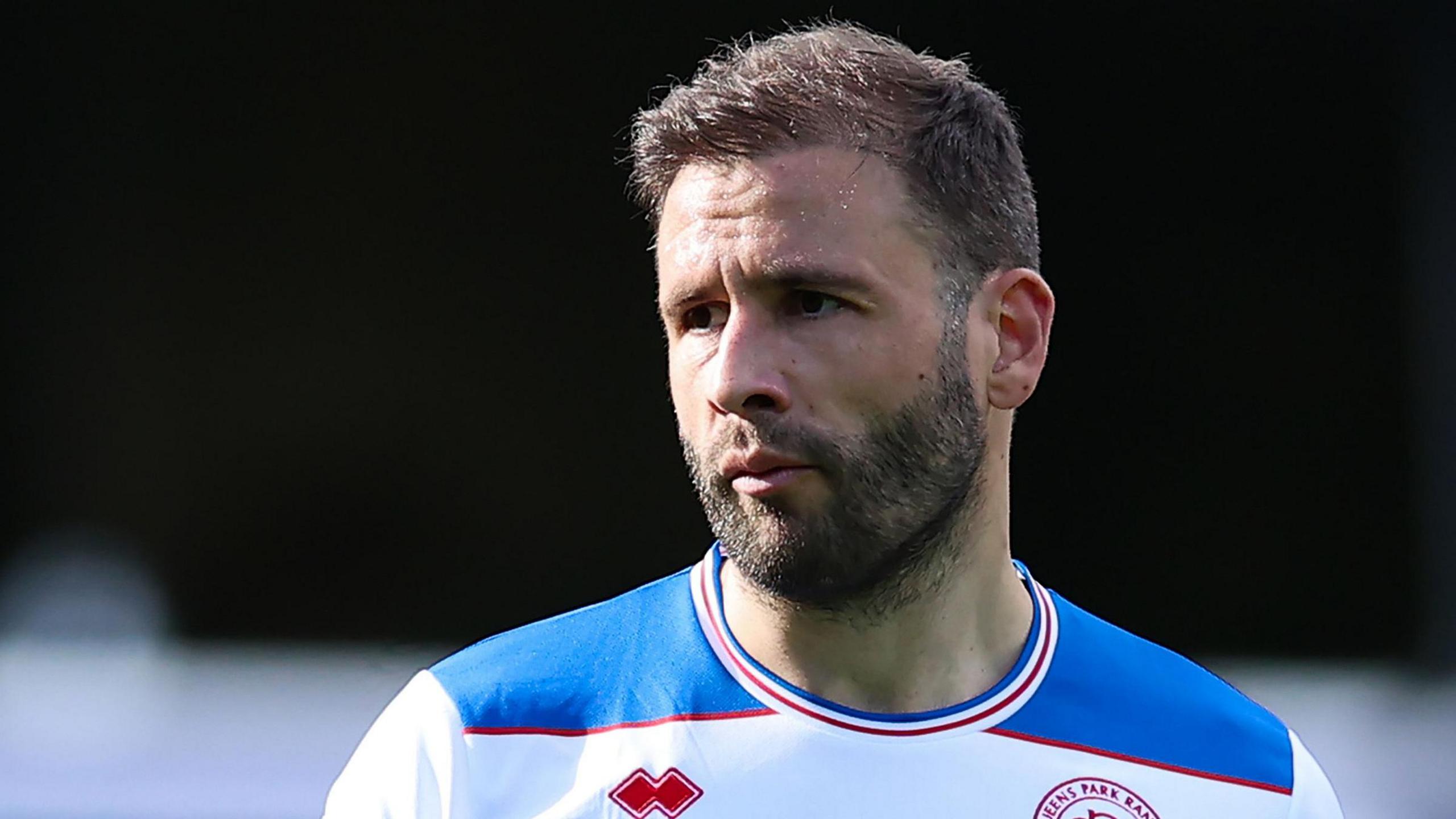 Steve Cook in action for QPR last season