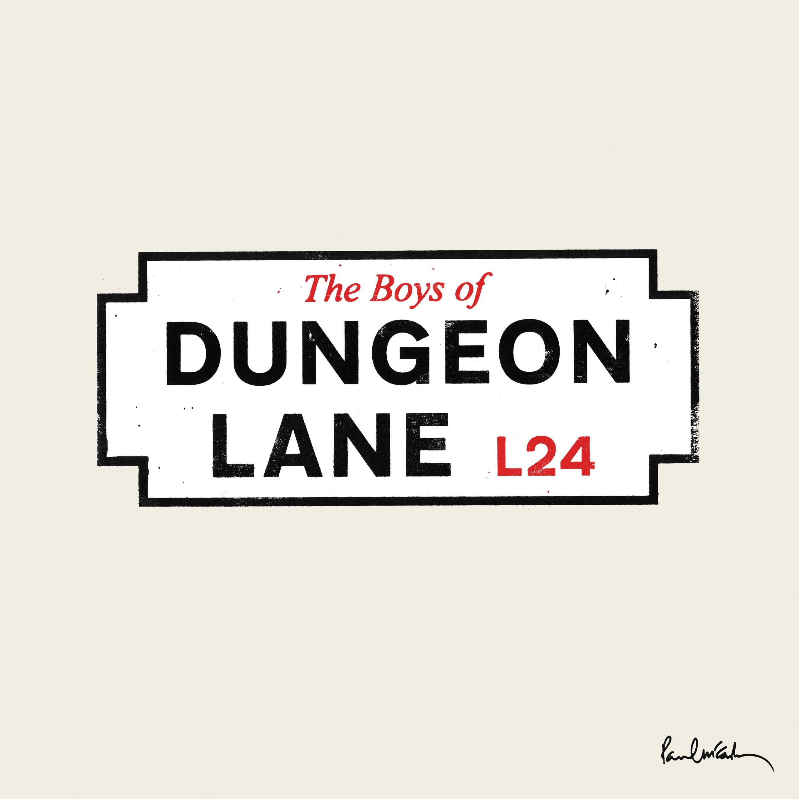 Artwork for Paul McCartney's The Boys of Dungeon Lane
