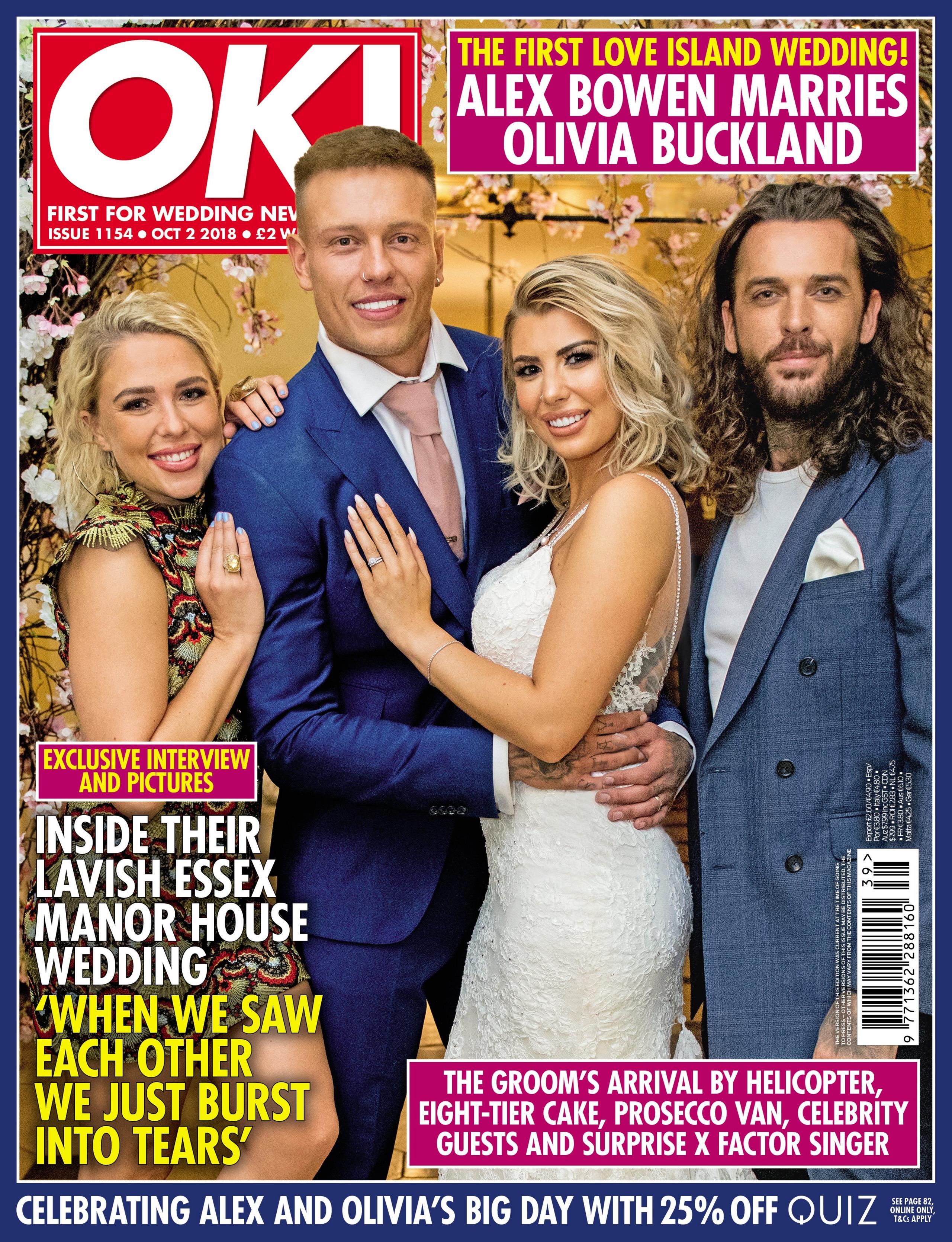 Front cover of OK! magazine