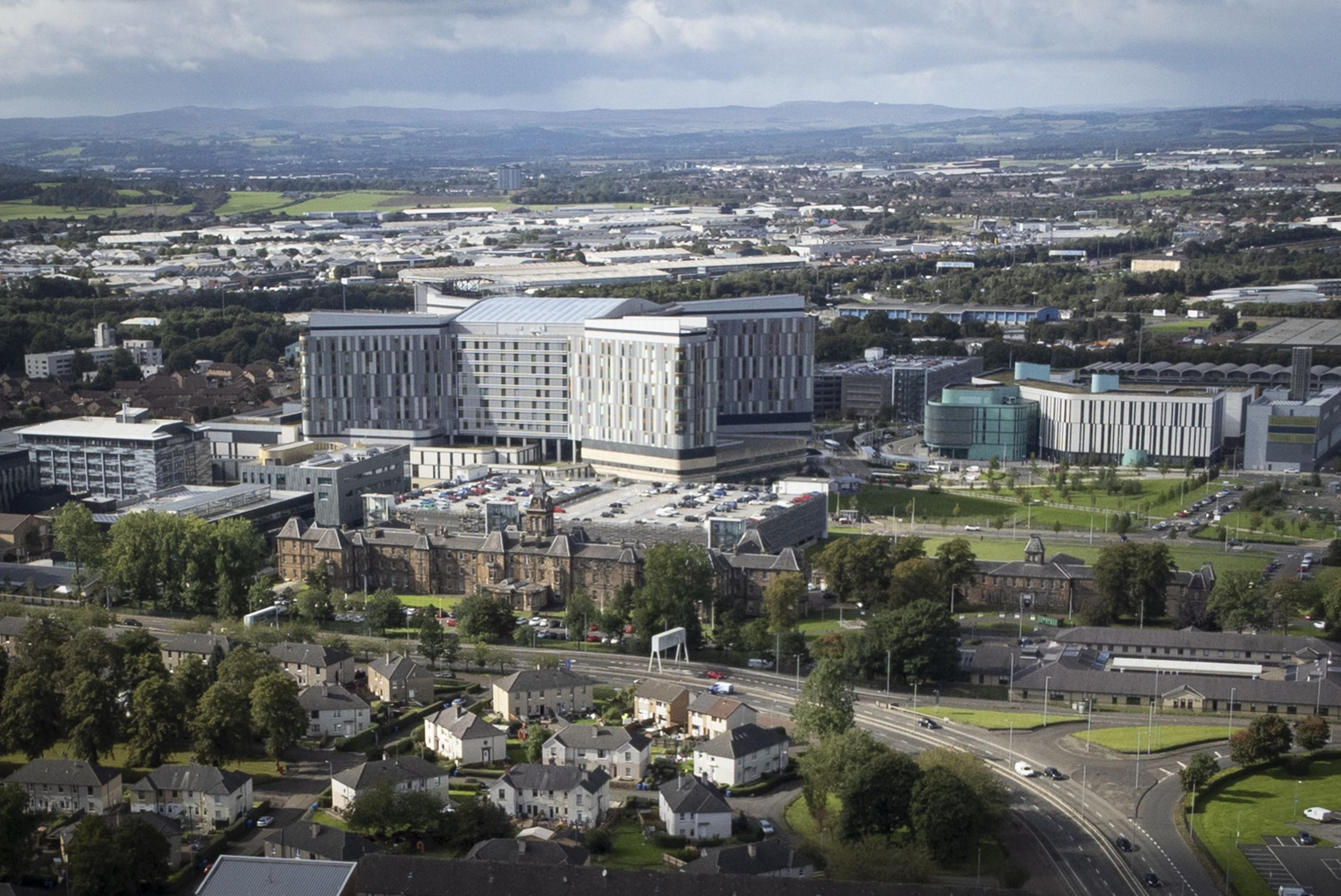 the Queen Elizabeth University Hospital (QEUH) campus in Glasgow