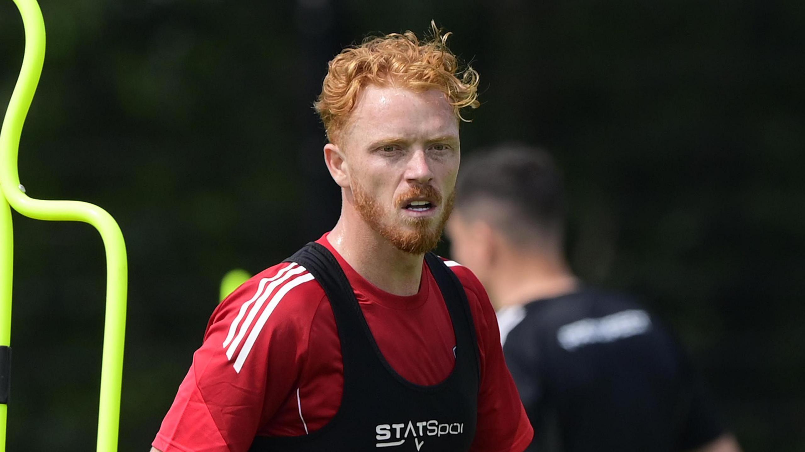 Ryan Woods in season training for Exeter