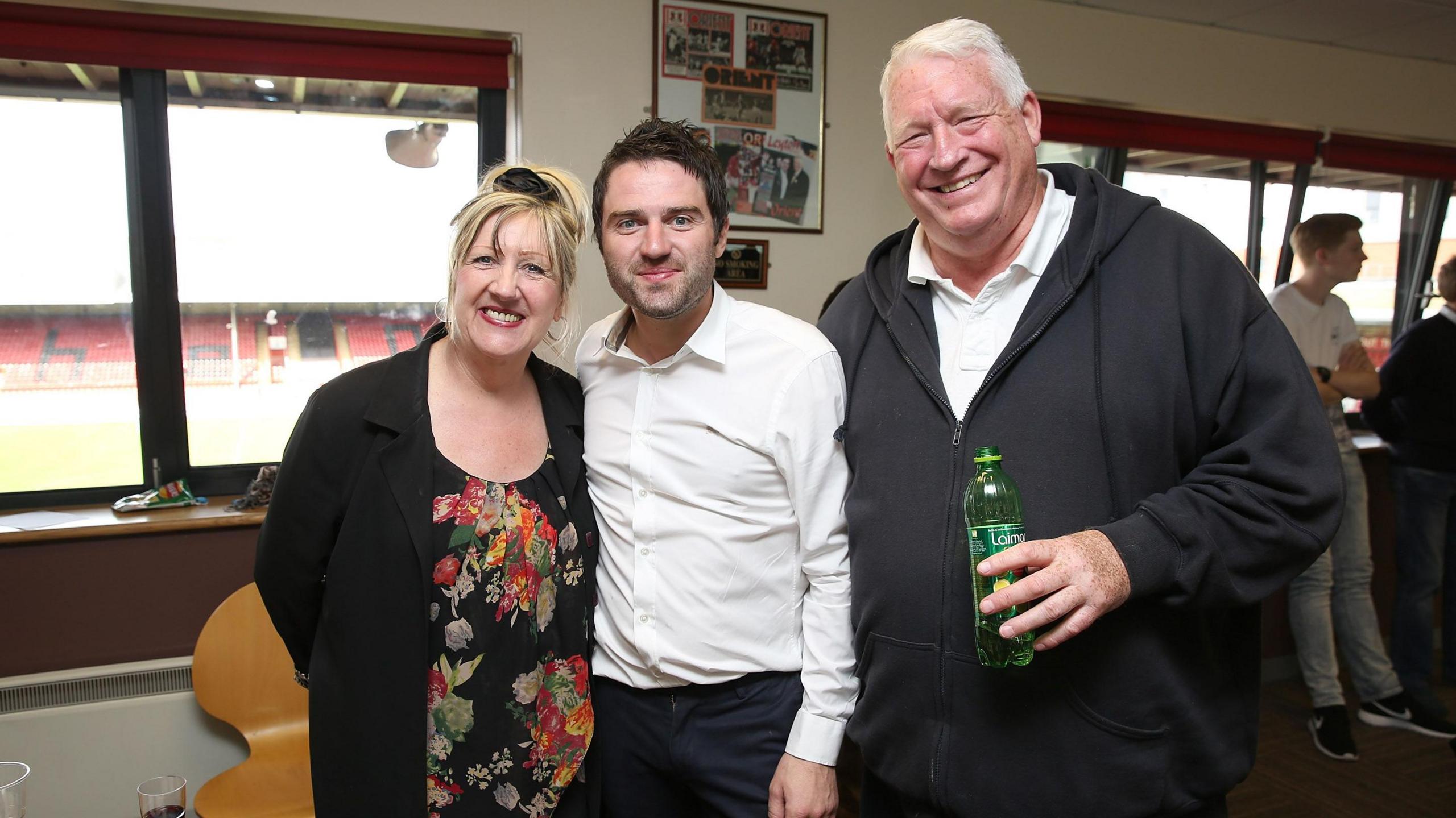 George Gilbey, Linda Gilbey and Peter McGarry