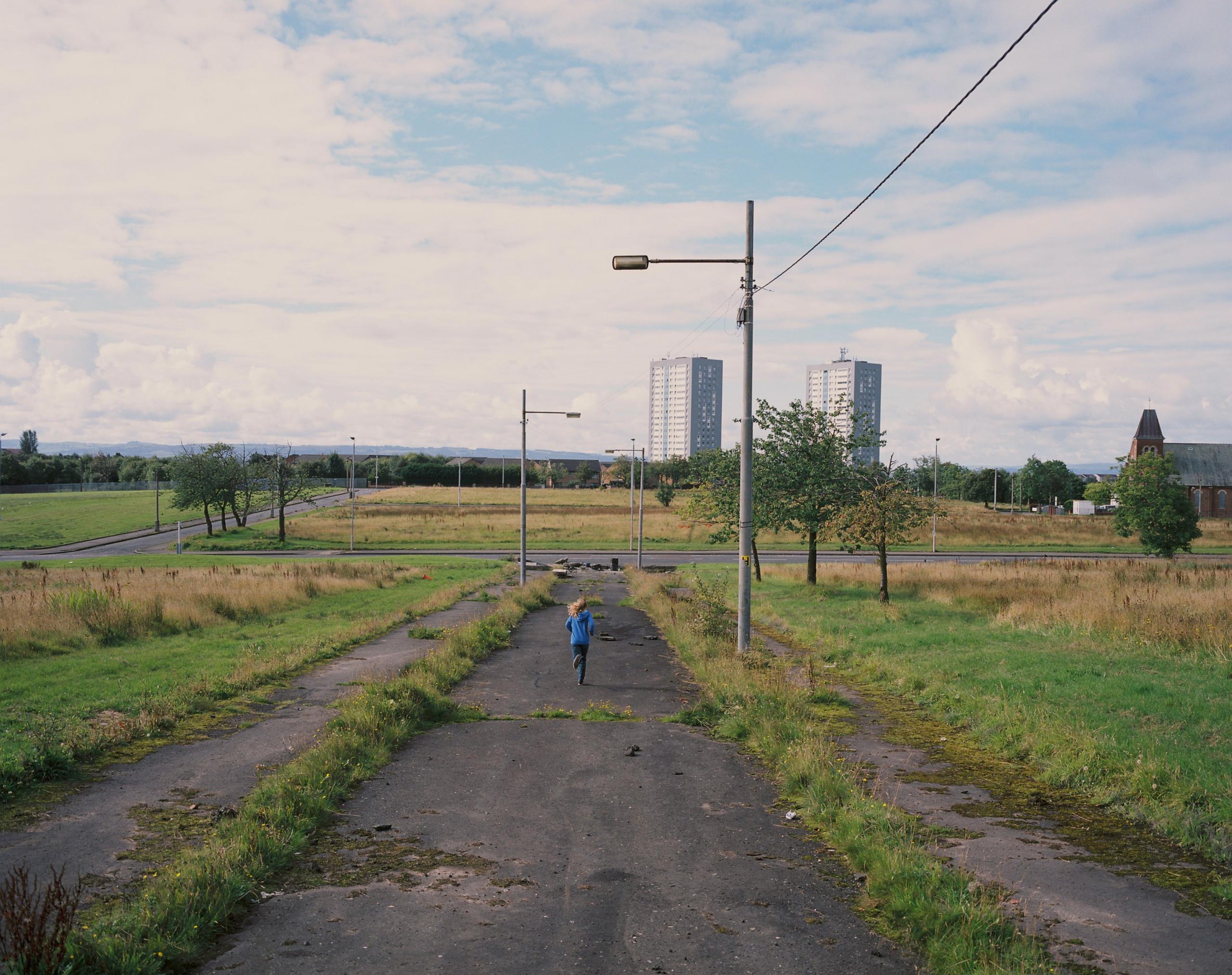 girl running