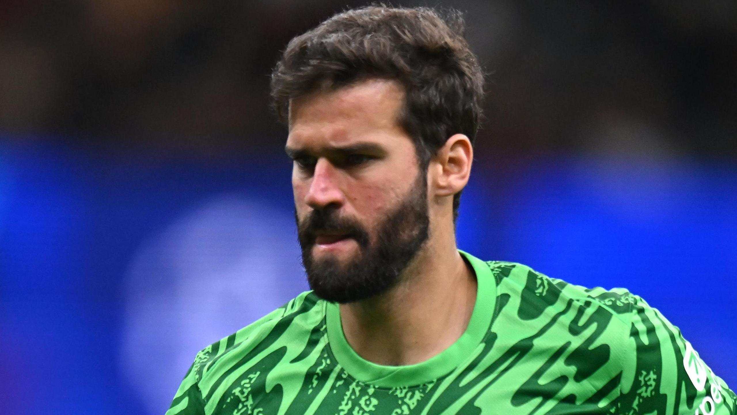 Liverpool goalkeeper Alisson Becker