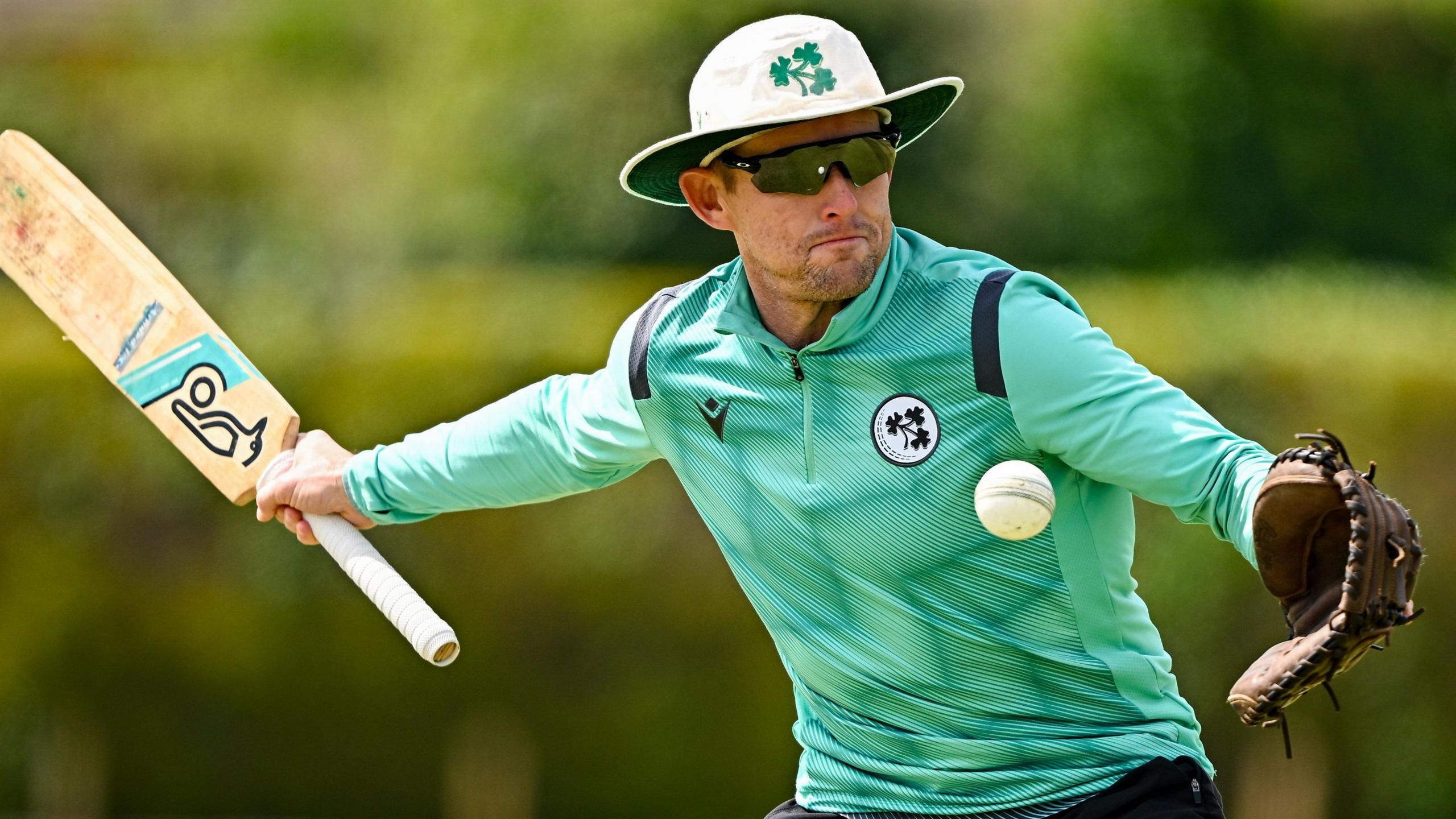 Heinrich Malan during an Ireland training session earlier this month